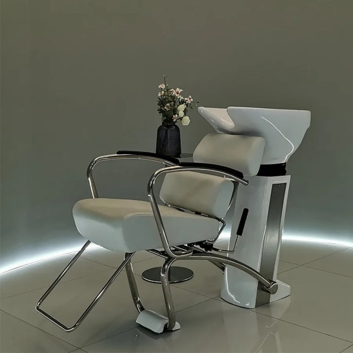 Hairdressing Shampoo Chair Wash Hair Salon Relaxing Shampoo Chair Basin Hairstylist Massage Mobile Relaxing Stoelensalon Chair