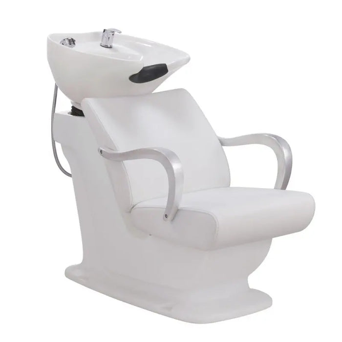 hair washing massage shampoo chair guangzhou hair ceramic basin semi-lying headwash shampoo station