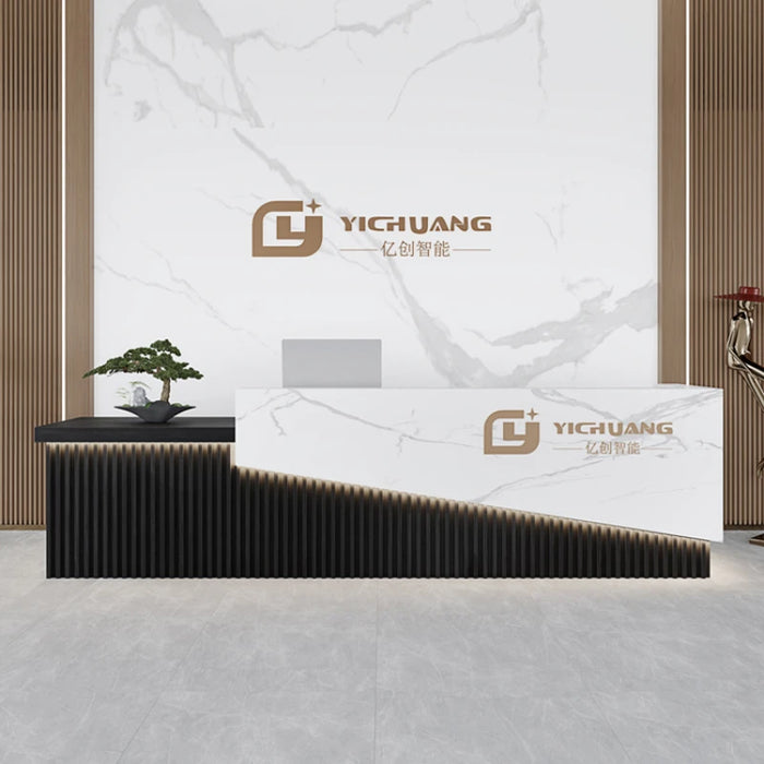 Office Club Reception Desks Service Pulpit Podium Commercial Reception Desks Standing Mostrador Recepcion Minimalist Furniture