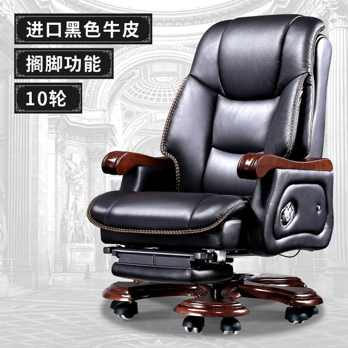 Vintage Desk Ergonomic Chair Cushion Bureau Gaming Floor Mobilizer Nordic Chair Dining Executive Sedia Ufficio Home Office T50BY