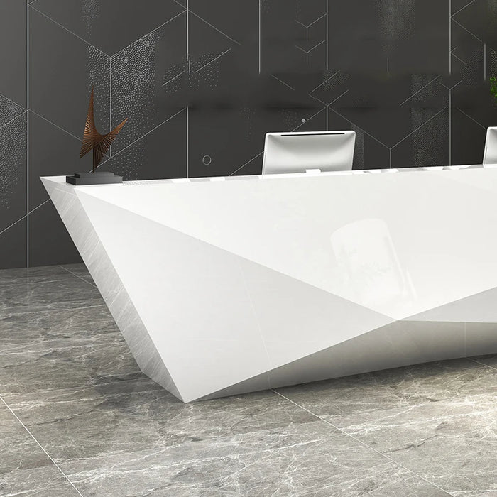 Luxury Store Reception Desk Information Hotel Front Reception Desks Counter Checkout Mostrador Recepcion Beauty Salon Furniture
