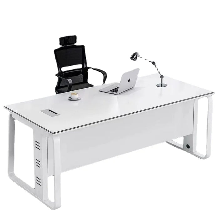 Study Office Work Desk Corner Write Modern Executive Computer Desk Drawers Gadgets Scrivania Angolare Work Furniture HD50WD