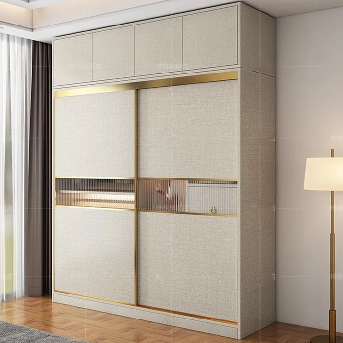 Hangers Clothes Wardrobe Storage Cabinet Room Divider Wardrobe Modular Dresser Mirror Meubles De Chambre Bedroom Furniture SQC