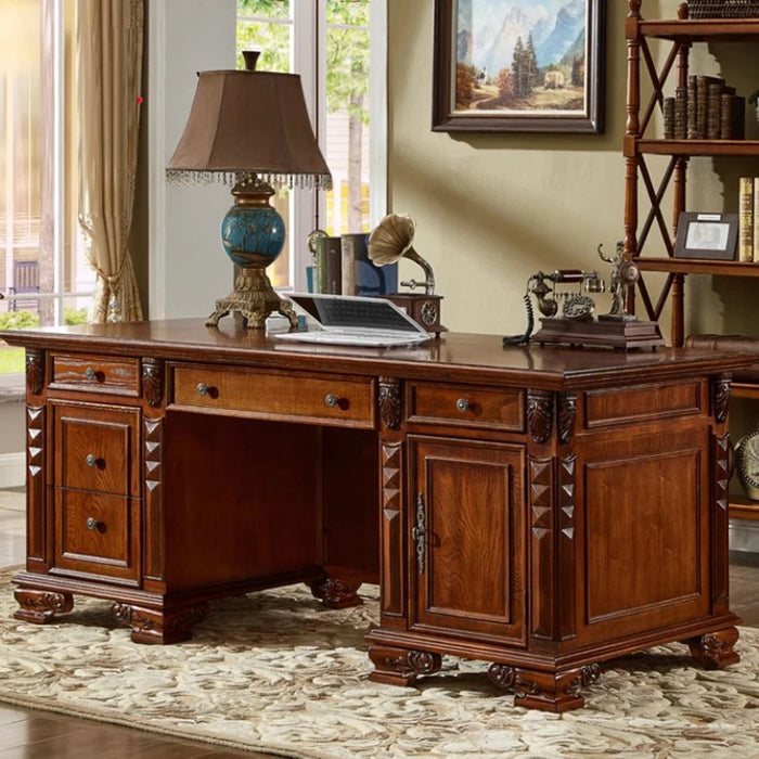 Office Computer Executive Desk Retor Standing Desktop Gaming Study Table Computer Manicure Tisch Media Console Furniture