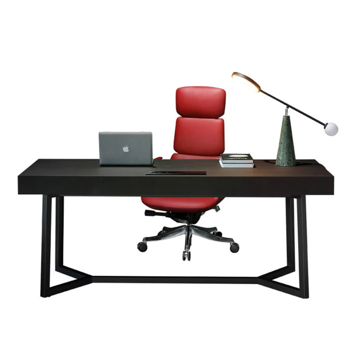 Designer Minimalist Boss Office Desk Italian Wood Solid Ideas Modern Computer Desk Tables Studio Moveis Para Casa Furniture