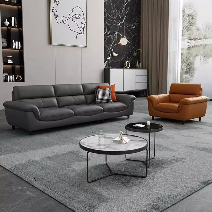 Classic Luxury Living Room Sofa Modern Lazy Simple Reception Couchs Armchair Leather Divani Soggiorno Living Room Decoration