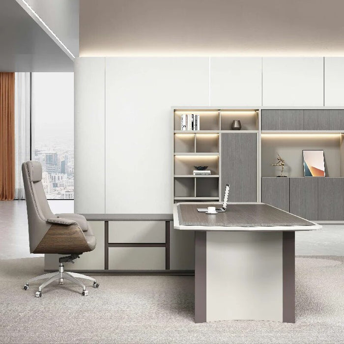 Reception Storage Office Desk Computer Conference Corner Executive Desk Organizer Drawers Escritorios De Oficina Furniture