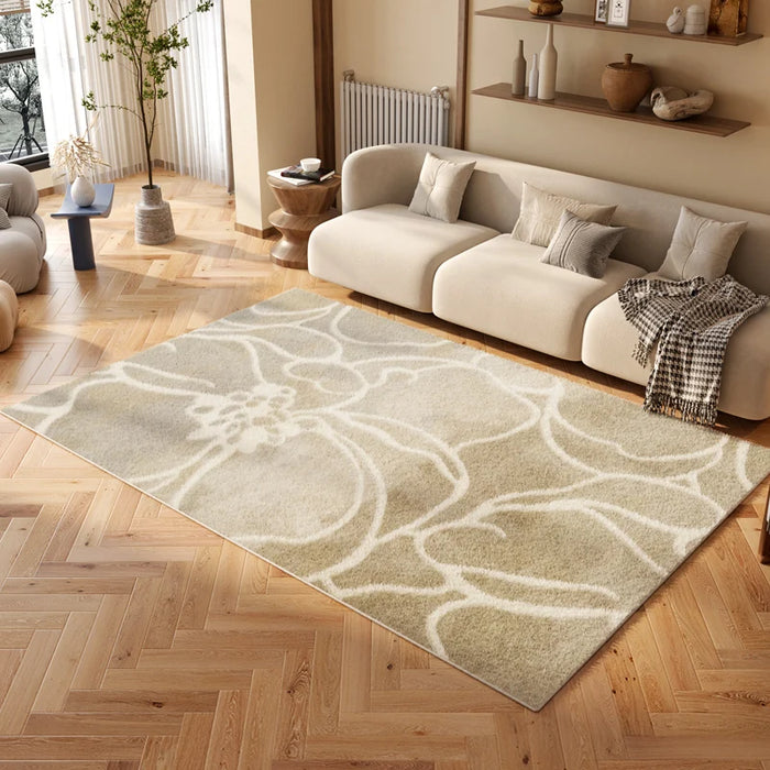Japanese Light Luxury Living Room Decoration Carpet Modern Bedroom Bedside Plush Non-slip Carpets Home Cloakroom Fluffy Soft Rug