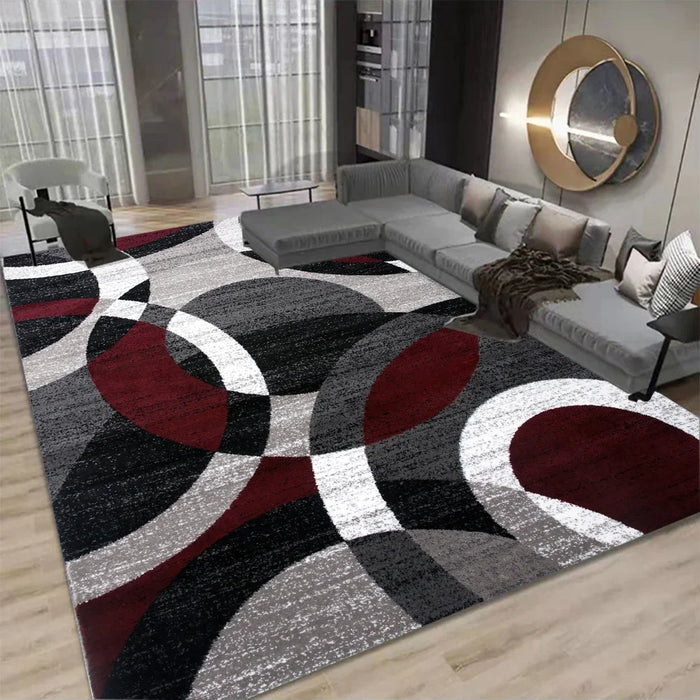 14102 Plush Carpet Living Room Decoration Fluffy Rug Thick Bedroom Carpets Anti-slip Floor Soft Lounge Rugs Solid Large Carpets
