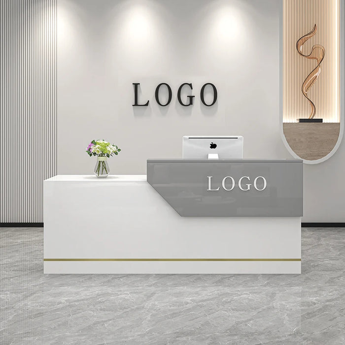 Service Restaurant Reception Desks Cash Checkout Modern Counter Reception Desks Rostrum Mesa De Escritorio Salon Furniture