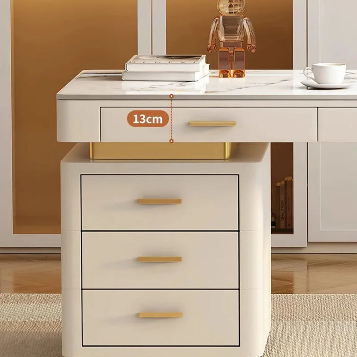 ConferenceOffice Desk Wooden Setup Desktop Luxury Work Table Desktop Reception Workbench Scrivania Con Cassetti Home Furniture