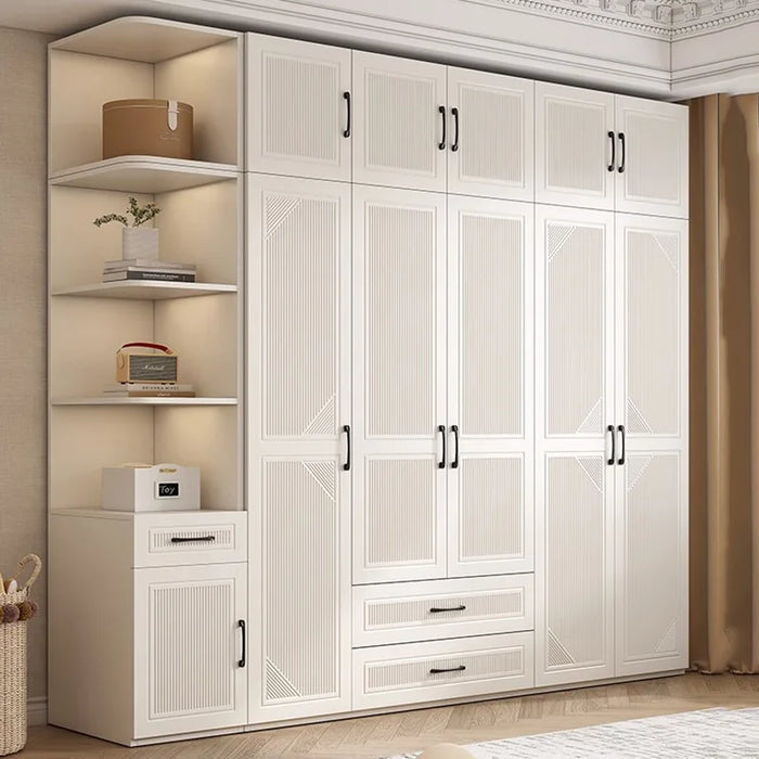 Wood Cupboard Wardrobe Baby Placard Chest Closet Armable Wardrobe Dressers Clothes Rack Guarda Roupa Living Room Cabinets
