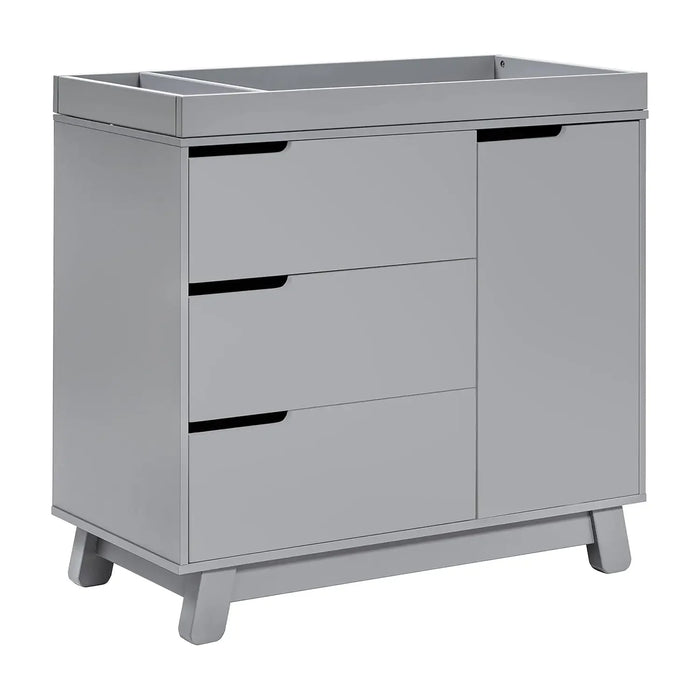 Hudson 3-Drawer Changer Dresser with Removable Changing Tray in White, Greenguard Gold Certified