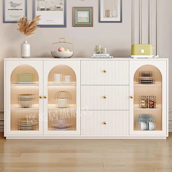 Salon Kitchen Cabinets Closet Italian Cabinet Nordic Sideboard Storage Modern Shelf Mutfak Dolapları Accent Furniture DWH