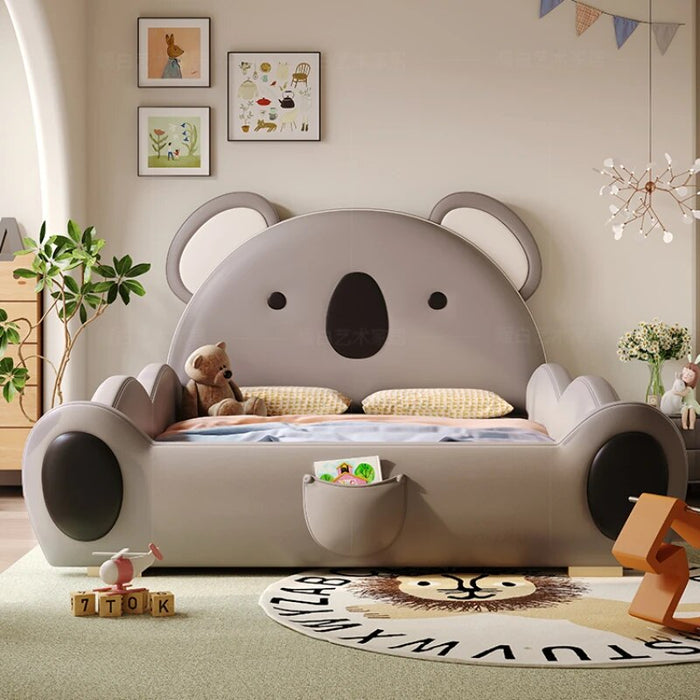 Storage Space Floor Children Beds Modern King Size House Headboards Children Beds Baby Letto Bambini Bedroom Furniture YQ50CB