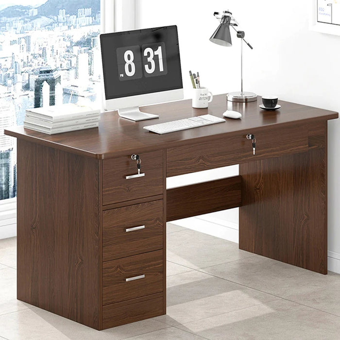 Modern Nordic Office Desk Adult Height Storage Studying Office Desk Makeup Studying Mesas Para Ordenador Bussiness Furniture