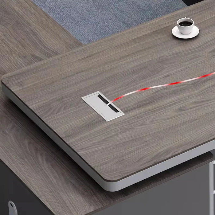 Designer Storage Office Desk Modern Corner Luxury European Boss Computer Desks Executive Floor Mesa Escritorio Home Furniture