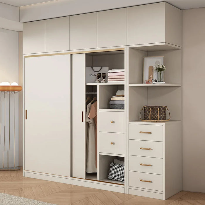 Storage Mobile Wardrobe Clothes Drawers Dresser Modular Sliding Organizer Wardrobe Organizers A Roupas Bedroom Furniture HDH