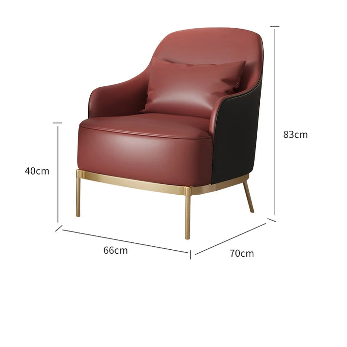 Single Office Sofa Minimalist Portable Comfortable Office Leather Sofa Living Room Sofa Luxury Muebles Para El Hogar Furniture