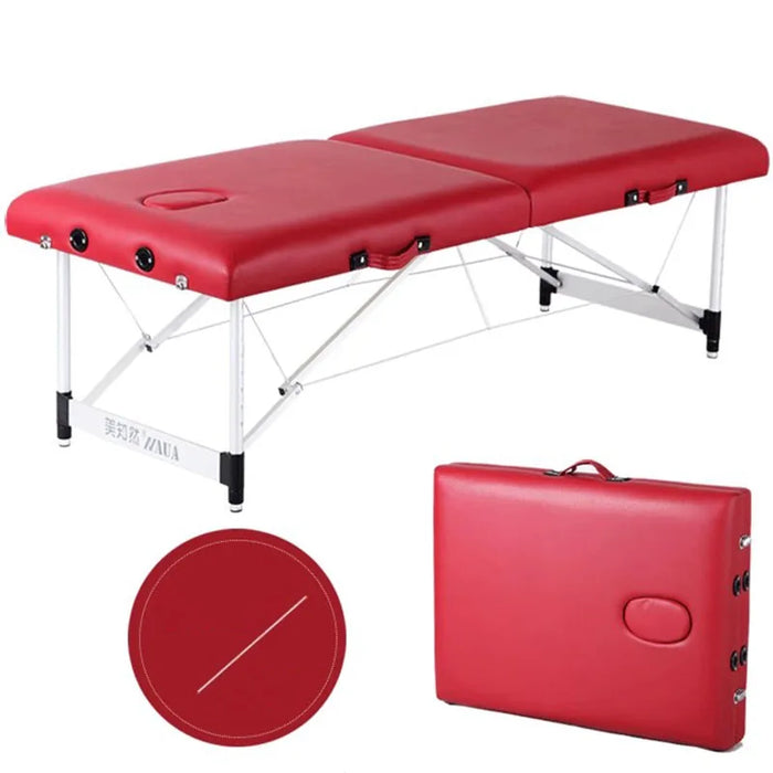 Folding Massage Spa Bed Lash Mattresses Bench Facial Pedicure Beauty Bed Tattoo Portable Cama Masaje Salon Furniture LJ50MB