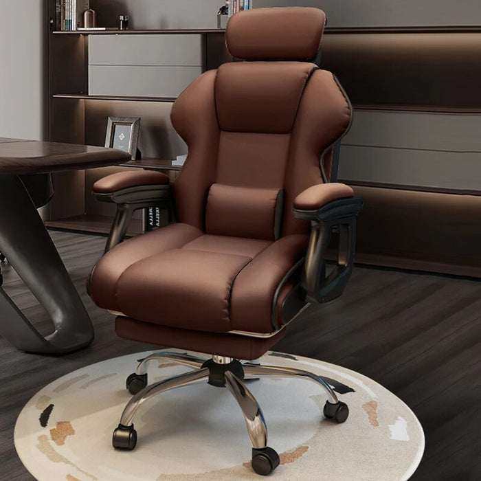 Design Executive Home Office Chair Gaming Waiting Bedroom Metal Aluminium Chair Salon Relaxing Chaise De Bureau Office Furniture
