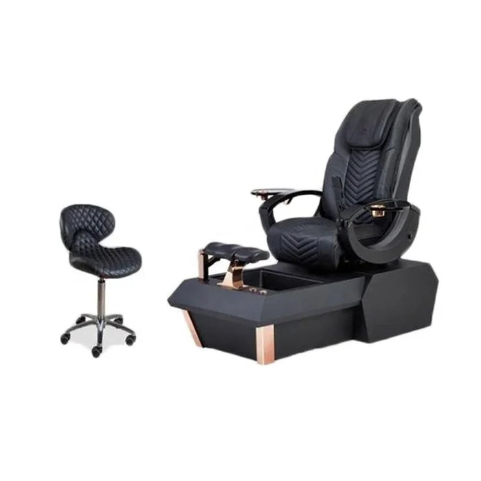 Siman Hot luxury New Style Nail Salon Furniture Adjustable Foot Spa Massage Black Grey Pink 110/220V Pedicure Chair