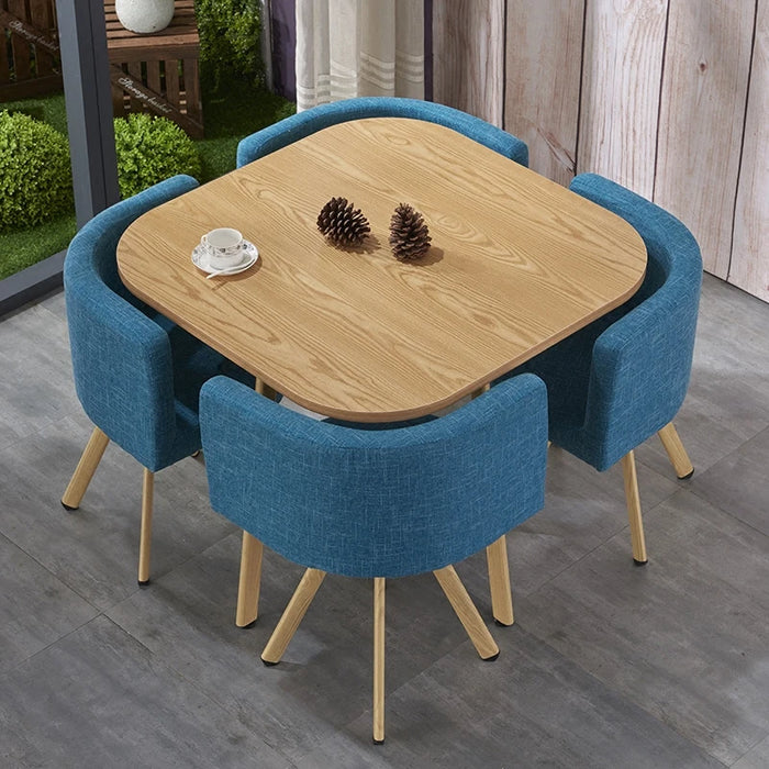 Coffee Tables For Lunch Kitchen Round Table Chair Set Dining Room Comedor 4 Sillas Living Room Wood Muebles Furnitures YX