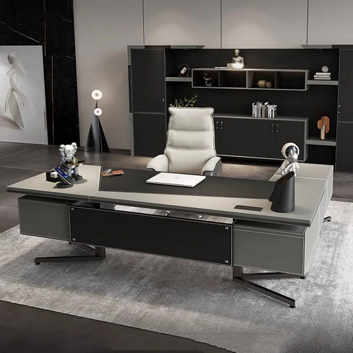 Supplies Organizers Office Desk Reception Executive Long Luxury Computer Desks Supplies European Mesa De Escritorio Furniture