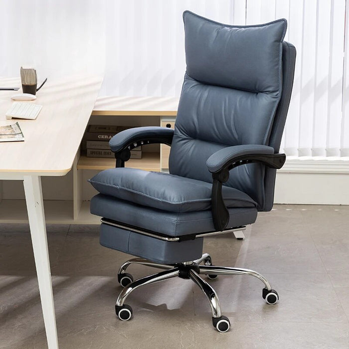 Ergonomic Luxury Office Chairs Relax Salon Comfortable Makeup Office Chairs Leather Silla Para Oficina Bedroom Furniture
