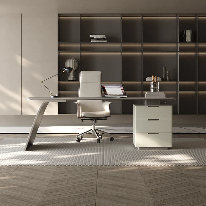 Monitor Luxury Office Desk Workbench Organizer Desktops Executive Office Desk Modern Escritorios De Ordenador Office Furniture