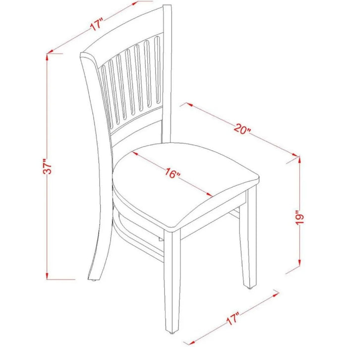 Dining Linen Fabric Upholstered Wood Chairs Set of 2freight Free Chair Room Furniture Home