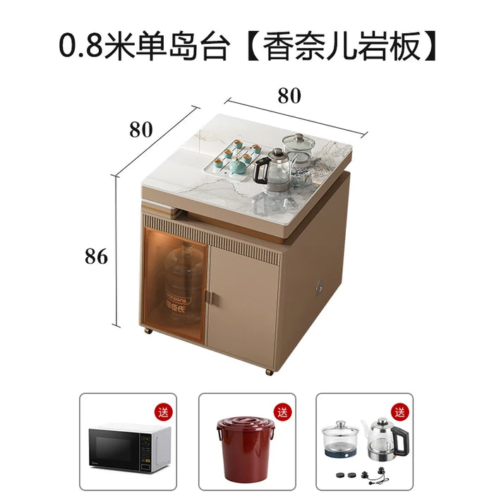 Modern Newclassic Dinning Table Luxury Centerpiece Shelf Storage Kitchen Dinning Table Free Shipping Makeup Comedor Furniture