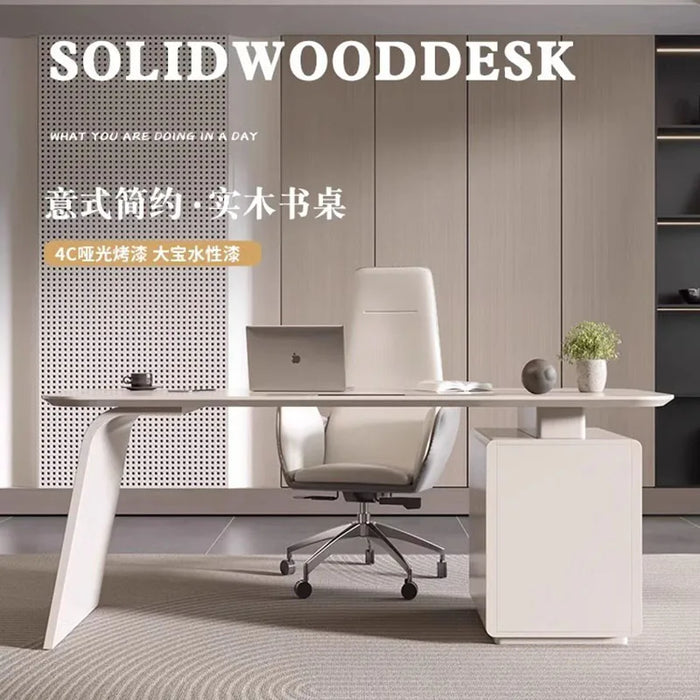 Console Executive Office Desks Mainstays Standing Corner Wooden Writing Storage Executive Luxury Bureau Meuble Desk Accessories