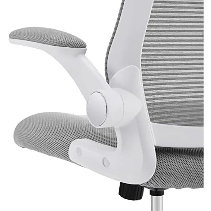 Serta Creativity Ergonomic Mesh Office Computer Desk Chair, Adjustable Armrest with Mid-Back Lumbar Support, Gray Gaming Chair