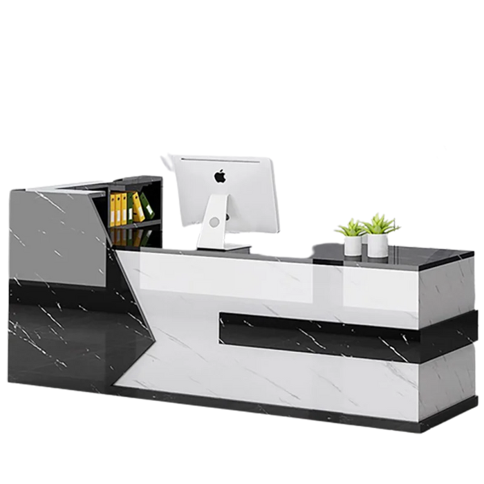 Bar Counter Reception Desks Tall Display Cabinet Commercial Cashier Reception Desk Office Table Mostrador Garden Furniture Sets