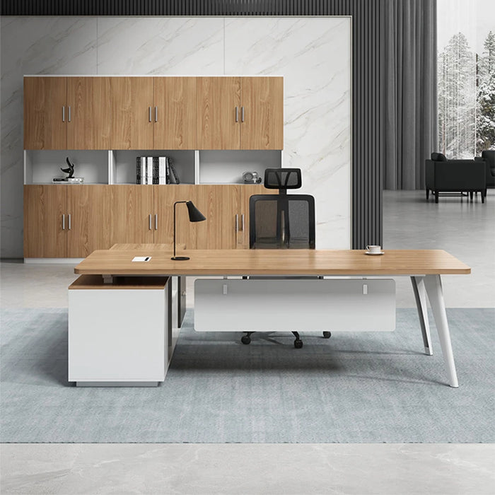 Reception Modern Office Desk Vanity Storage Conference Executive Office Desk Student Scrivania Con Cassetti Luxury Furniture