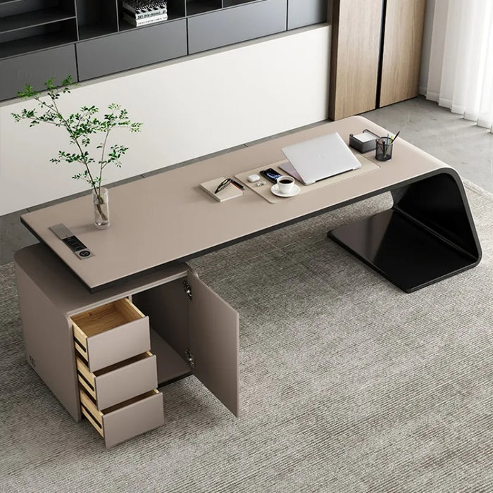 Luxury Boss Office Desks Minimalist Work Desk Corner Executive Table Home Study Desktop Computer Table Office Furniture