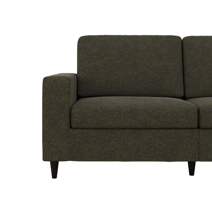 3 Seat Sofa, Living Room Furniture, Gray Linen