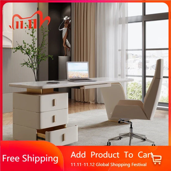 Corner Gaming Desk Standing Executive Conference Storage Office Desk Drawers Meeting Escritorios De Oficina Office Furniture