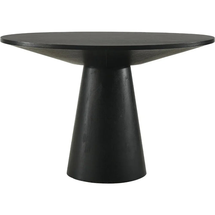Contemporary 48" Pedastal Dining Table Ebonyfreight Free Room Furniture Home