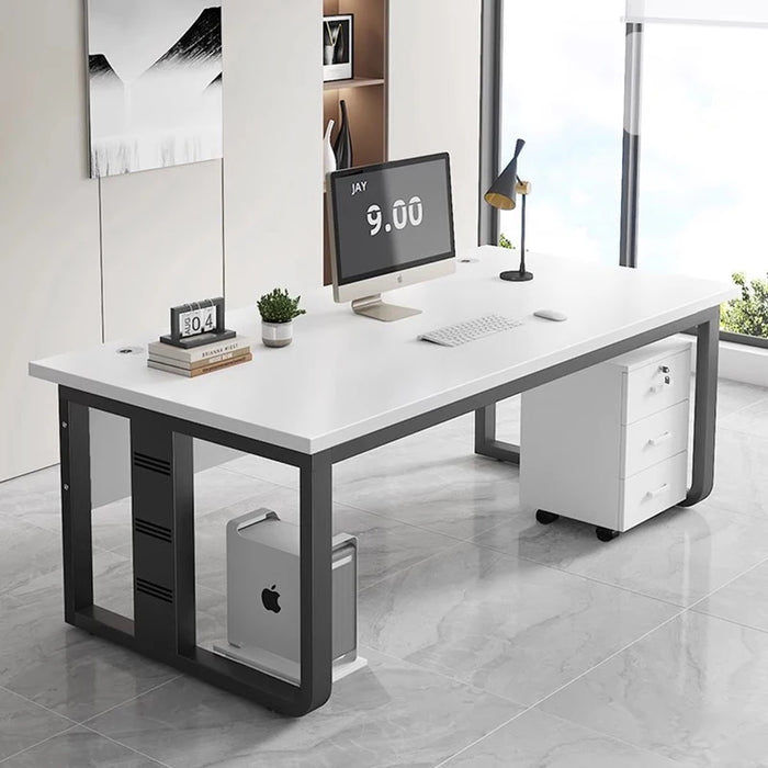Conference Black Office Desk Drawers School Luxury Executive Computer Desks Secretary European Mesa De Computador Furnitures