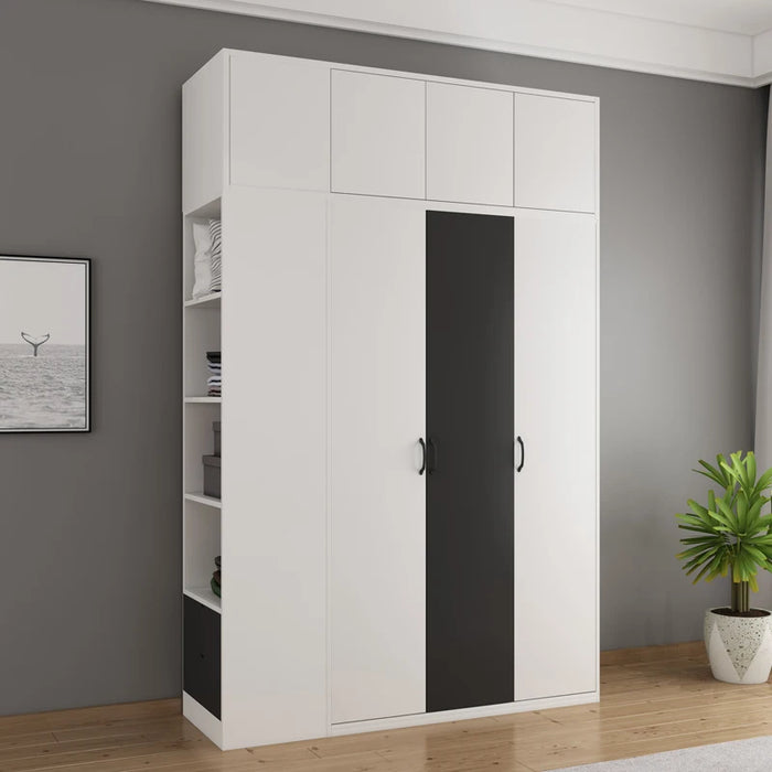 Nordic simple wardrobe modern simple overall economic small house assembly 2-door 3-door 4-door 5-door WARDROBE BEDROOM