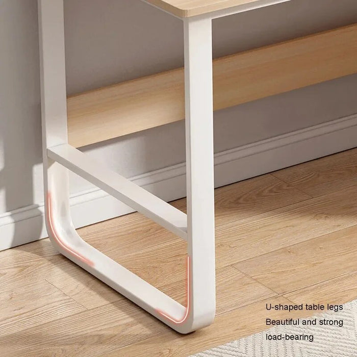 Modern Computer Minimalism Desk Household Study Table With Anti Slip Foot Mats Board For Bedroom A Living Room Learning Office