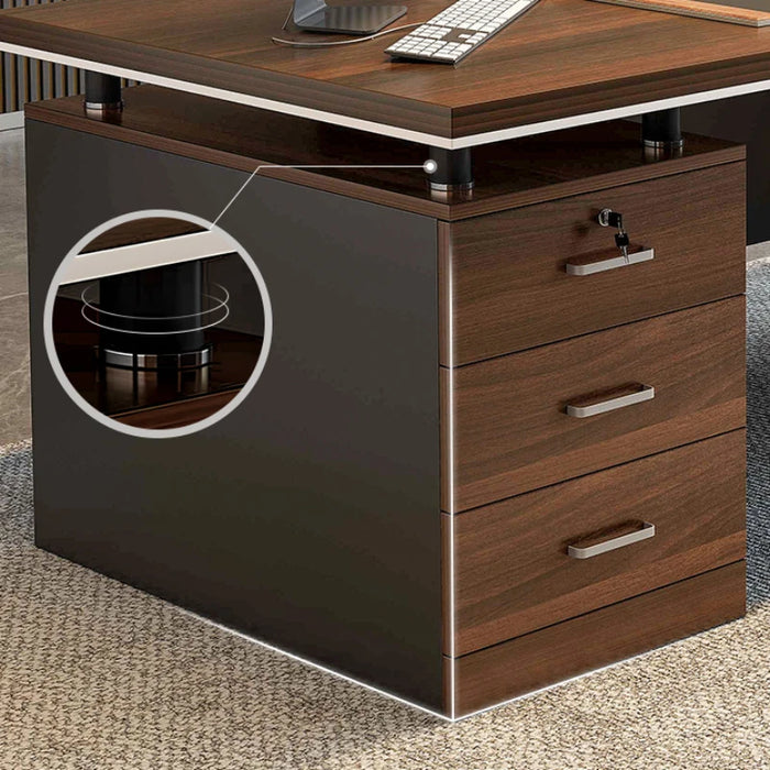 Computer Executive Office Desks Reception Wood Modern Writing Office Desks Luxury Meeting Tisch Oficina Office Furniture WN50OD