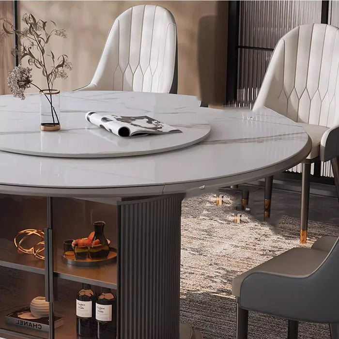 Console Coffee Dining Table Mobile Folding Dressing Round Rustic Modern Dining Table Replica Mesa De Jantar Hotel Furniture HDH