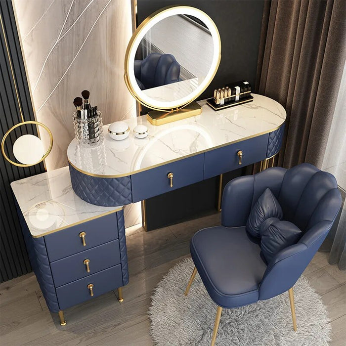 Dressing Table Bedroom Makeup Table Storage Cabinet Home Furniture Bedroom Furniture Dressers for Bedroom Vantiy with Mirror