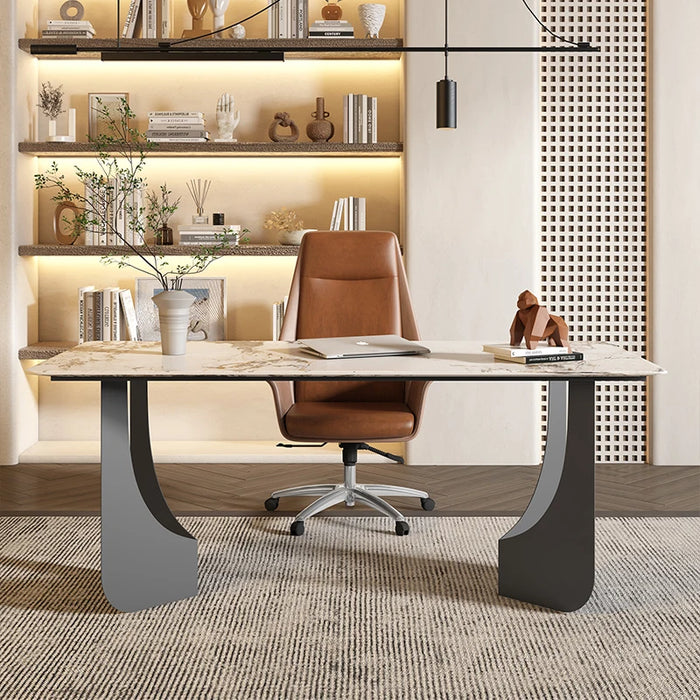 Modern Studio Office Desk Study Computer Standing Italian Monitor Office Desk Meeting Mesa Escritorio Minimalist Furniture