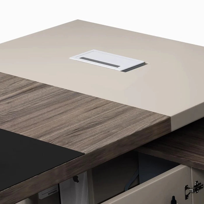 Desktops Executive Office Desks Reception Writing Wooden Standing Conference Tables Office Desks Lap Mesa Luxury Furniture