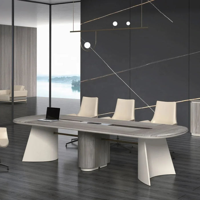 Rectangle Metal Legs Meeting Table Boardroom Tables Modern Conference Table