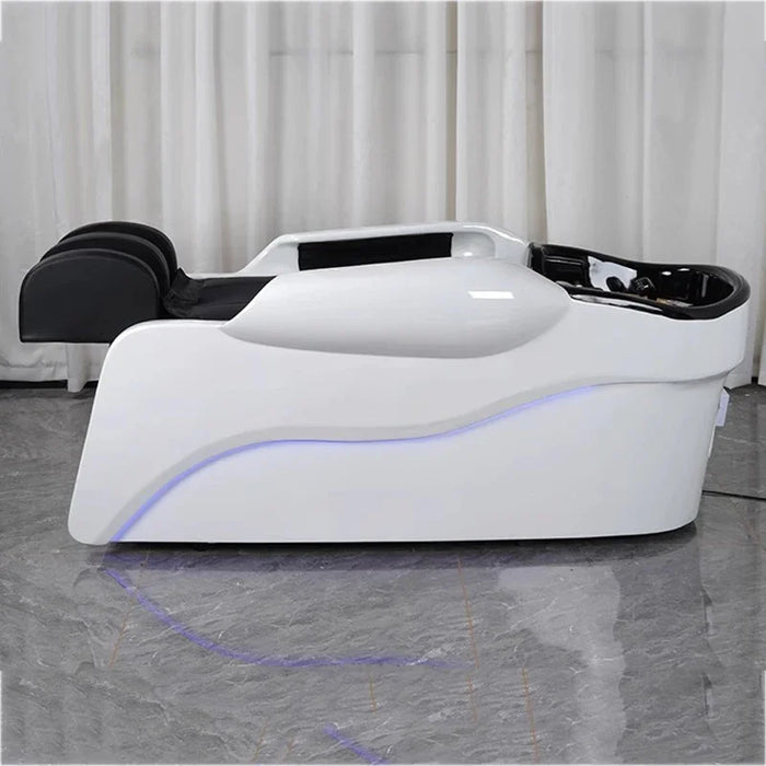 Professional Shampoo Chairs Hairdressing Spa Stylist Luxury Shampoo Chairs Beauty Salon Washbasin Barber Shop Furniture GY50GP